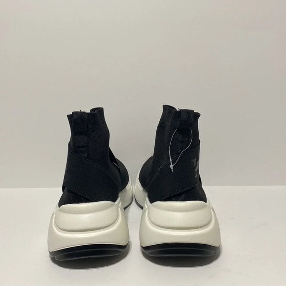 Juicy Couture Y2K Inspired Streetwear Black Platform NEW Knit Sock Sneakers Sz.8 - Picture 8 of 10